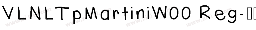 VLNLTpMartiniW00 Reg字体转换